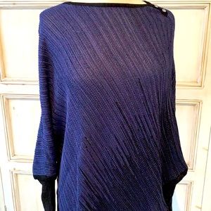 White House Black Market poncho sweater